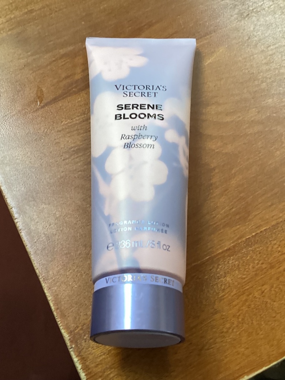 Victoria's Secret fragrance lotion Serene Blooms with Raspberry Blossom scent